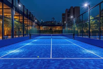 Map of 2 padel locations across Missouri