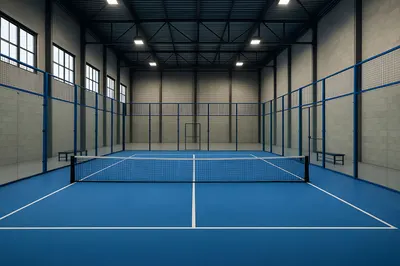 Map of 8 padel locations across Ohio