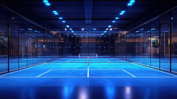 Padel courts at RxPADEL in Miami, Florida