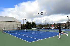 indoor playing area at Umpqua Valley Tennis Center in Roseburg, OR