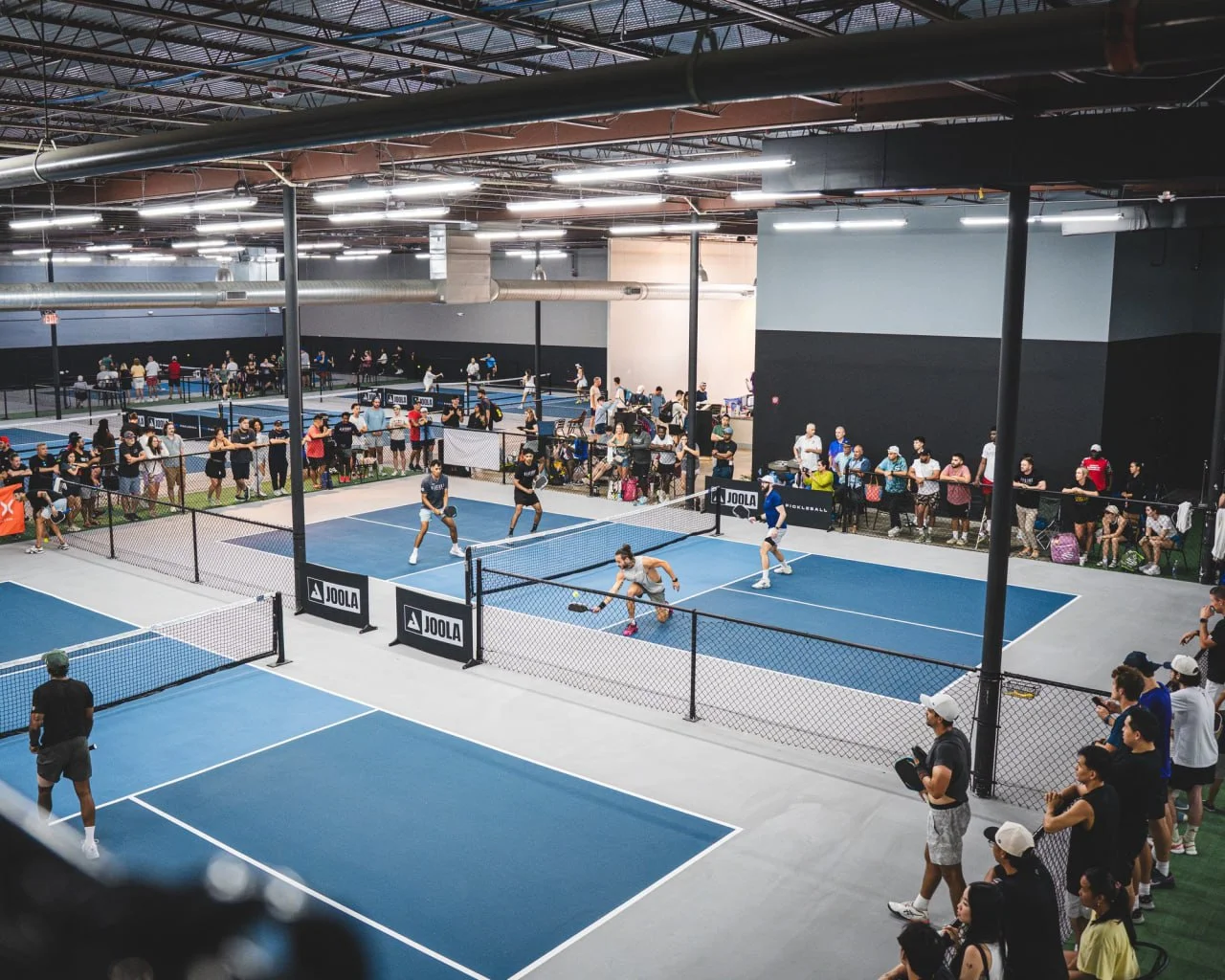 Pickleball courts at Era Pickleball in Harris County, Texas