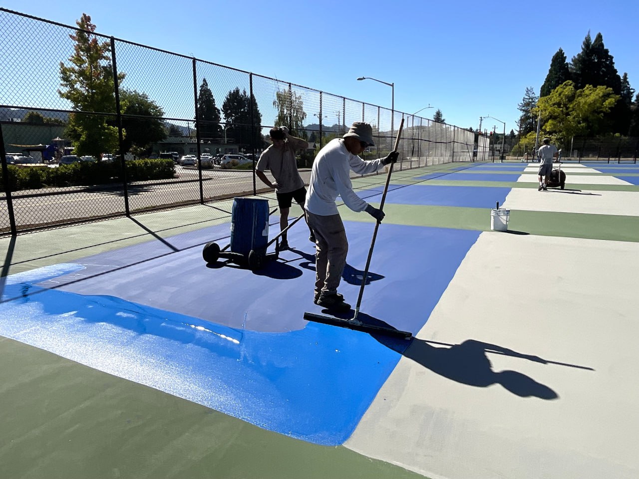 outdoor playing area at Stewart Park in Roseburg, OR